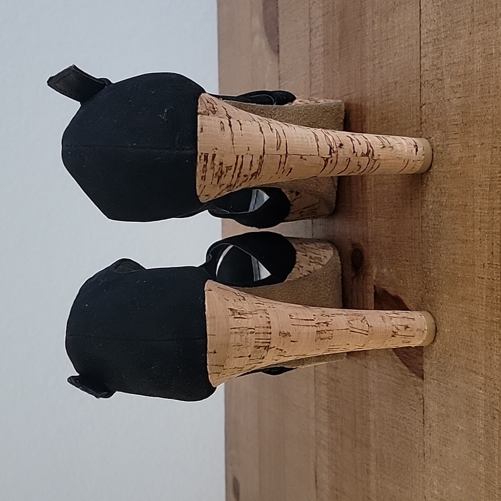 JustFab - Gianna black high heel shoes, size 7 - Picture 4 of 7